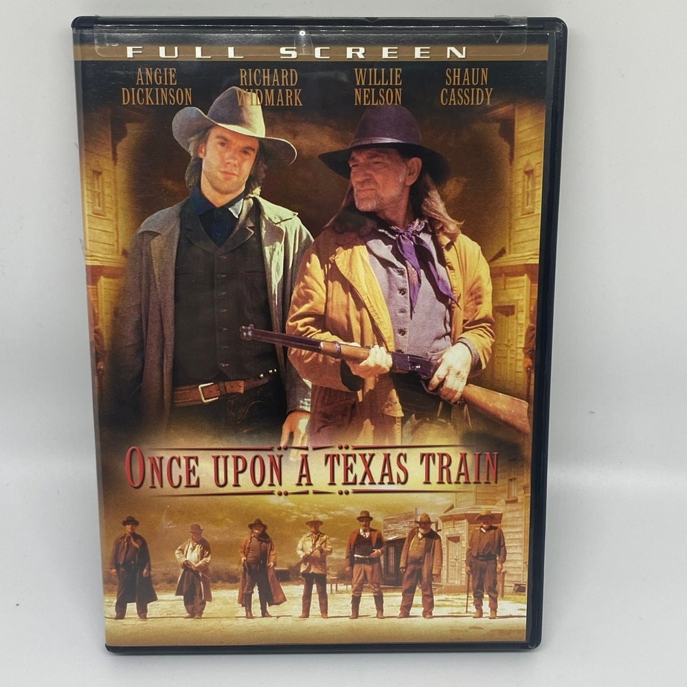 Echo Bridge Once Upon a Texas Train DVD Willie Nelson PG Good Western FullScreen